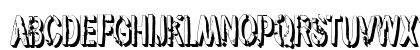 vtks army 3d Regular Uppercase Preview