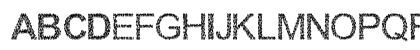 WalkingCrowd Regular Uppercase Preview