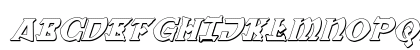 War Priest 3D Italic Italic Preview