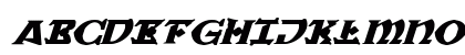 War Priest Expanded Italic Expanded Italic Preview