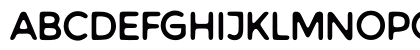 Warlow Sans Regular Uppercase Preview
