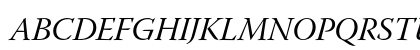 Warnock Pro Italic Subhead Preview