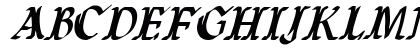 Wars of Asgard Condensed Italic Condensed Italic Preview