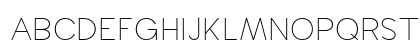 Wavehaus 28 Thin Uppercase Preview