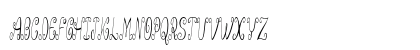 Wazoo Extra-condensed Italic Uppercase Preview