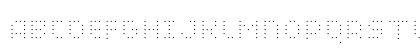 WC PIXHOLE Thin Bta Regular Uppercase Preview