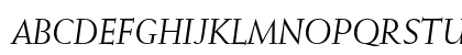 Weiss Italic Preview