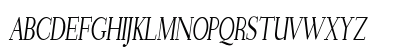 Wentworth Condensed Italic Preview