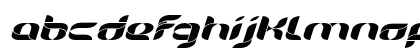 Wexler Extra-expanded Italic Uppercase Preview