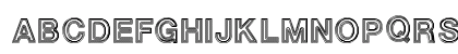 White Outlines Regular Preview