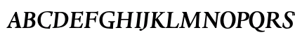 Whitenights LT Std Bold Italic Preview