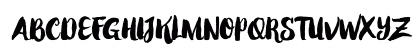 Winter Brush Demo Regular Uppercase Preview