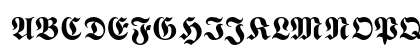 Wittenberger Fraktur MT Std Bold Preview