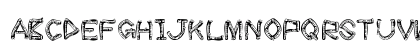 wood sticks Regular Uppercase Preview