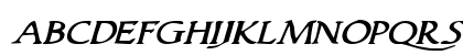 Woodgod Expanded Italic Expanded Italic Preview
