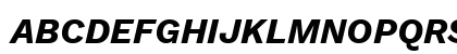 Work Sans Bold Italic Preview
