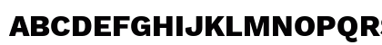 Work Sans ExtraBold Regular Uppercase Preview