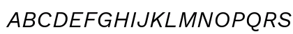 Work Sans Italic Preview