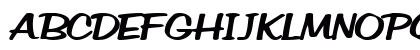 XanaduFont Regular Uppercase Preview