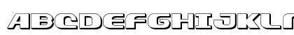Xcelsion Deep 3D Regular Uppercase Preview
