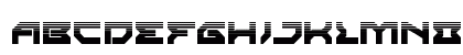 Xeno-Demon Half-Tone Regular Uppercase Preview