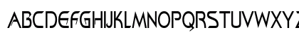 Xerio Condensed Regular Uppercase Preview