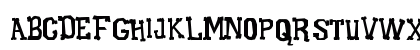 Xilo Galdino Regular Uppercase Preview