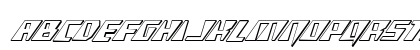 X-Racer 3D Italic Italic Preview