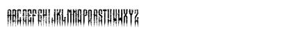 XSpiked Regular Uppercase Preview