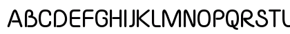 Yaahowu Bold Regular Uppercase Preview