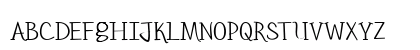 yellow umbrella Regular Uppercase Preview