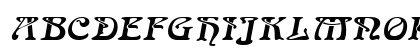 Yesternight Oblique Uppercase Preview