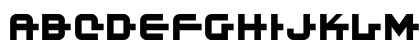 Kinex Regular Uppercase Preview