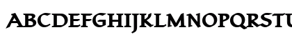 YngreenaExtraBold Regular Uppercase Preview