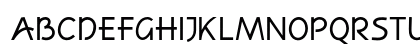 Yucatash Regular Uppercase Preview