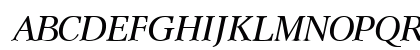 ZafraSSK Italic Uppercase Preview