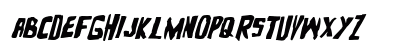 Zakenstein Expanded Italic Expanded Italic Uppercase Preview