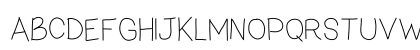 zama Thin Thin Uppercase Preview
