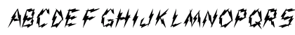 Zap Normal Uppercase Preview