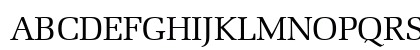 Zapf Elliptical Regular Uppercase Preview