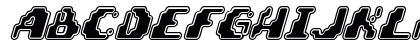 Zero Velocity BRK Regular Uppercase Preview