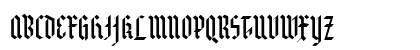 ZimpleBlack Regular Uppercase Preview