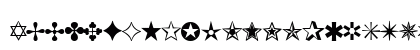 Zingbats Regular Uppercase Preview