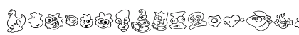 ZingDing Regular Uppercase Preview
