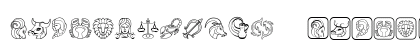 Zodiac Signs Regular Uppercase Preview