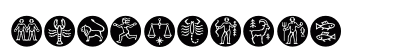 Zodiac Regular Uppercase Preview