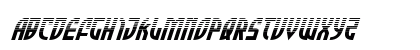 Zone Rider Halftone Italic Italic Preview