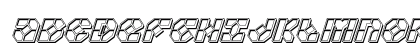 Zoom Runner Engraved Italic Italic Uppercase Preview