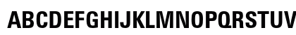 Zurich Bold Condensed Preview