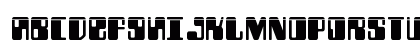Zyborgs Laser Regular Uppercase Preview